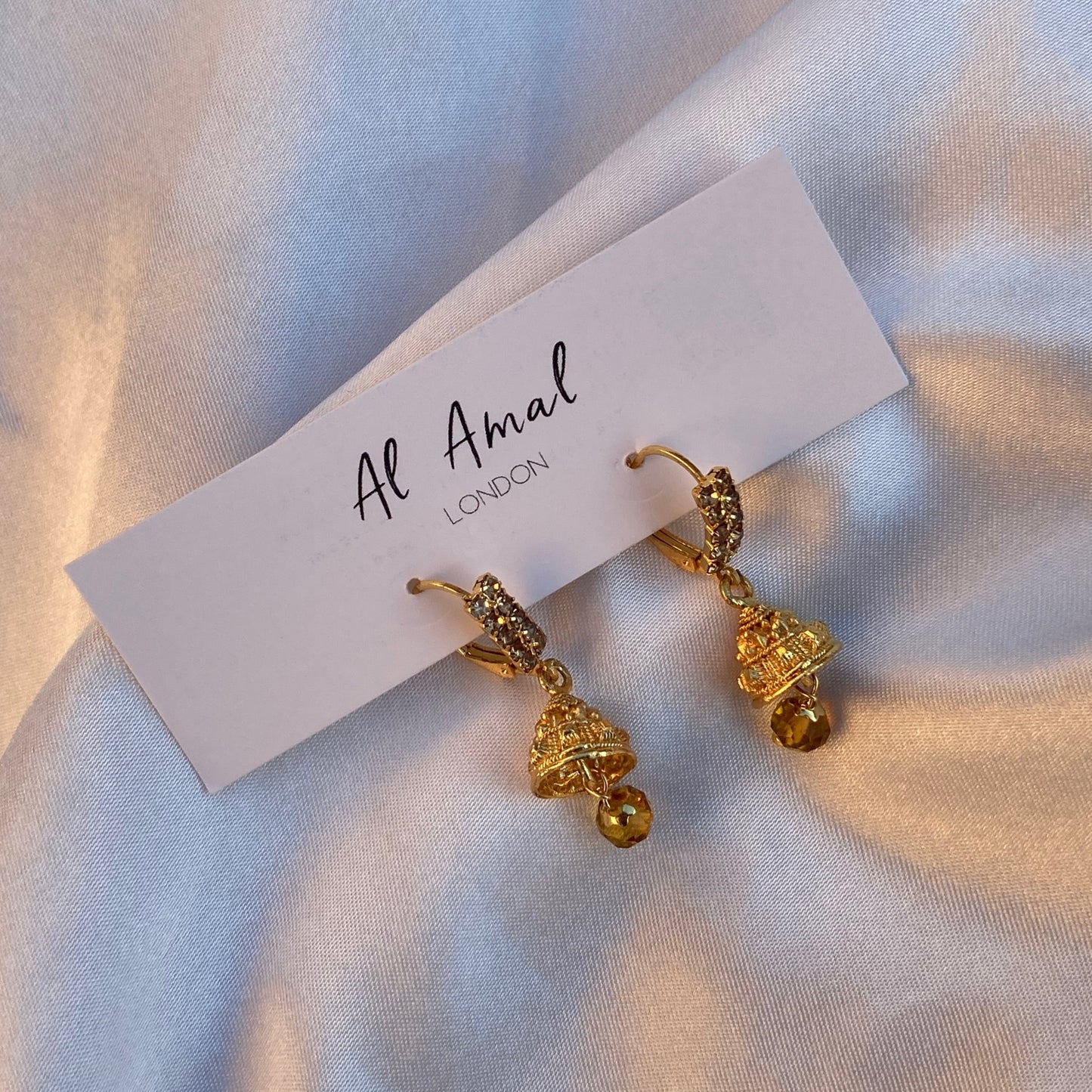 ALIYAH mini jhumka with hoop