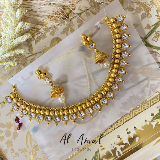 Dainty mini Jhumka set