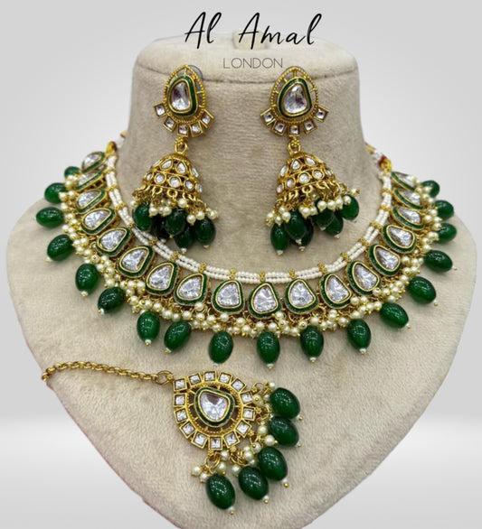 ADEENA kundan set