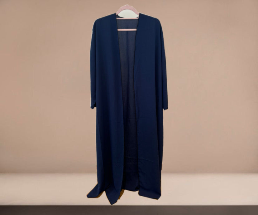 Navy blue abaya