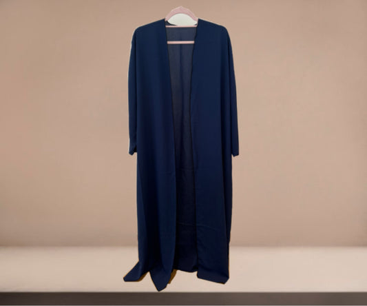 Navy blue abaya