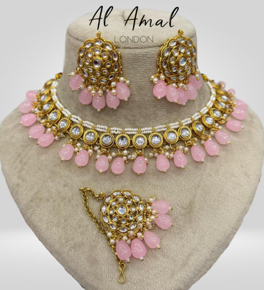 ALIA kundan set
